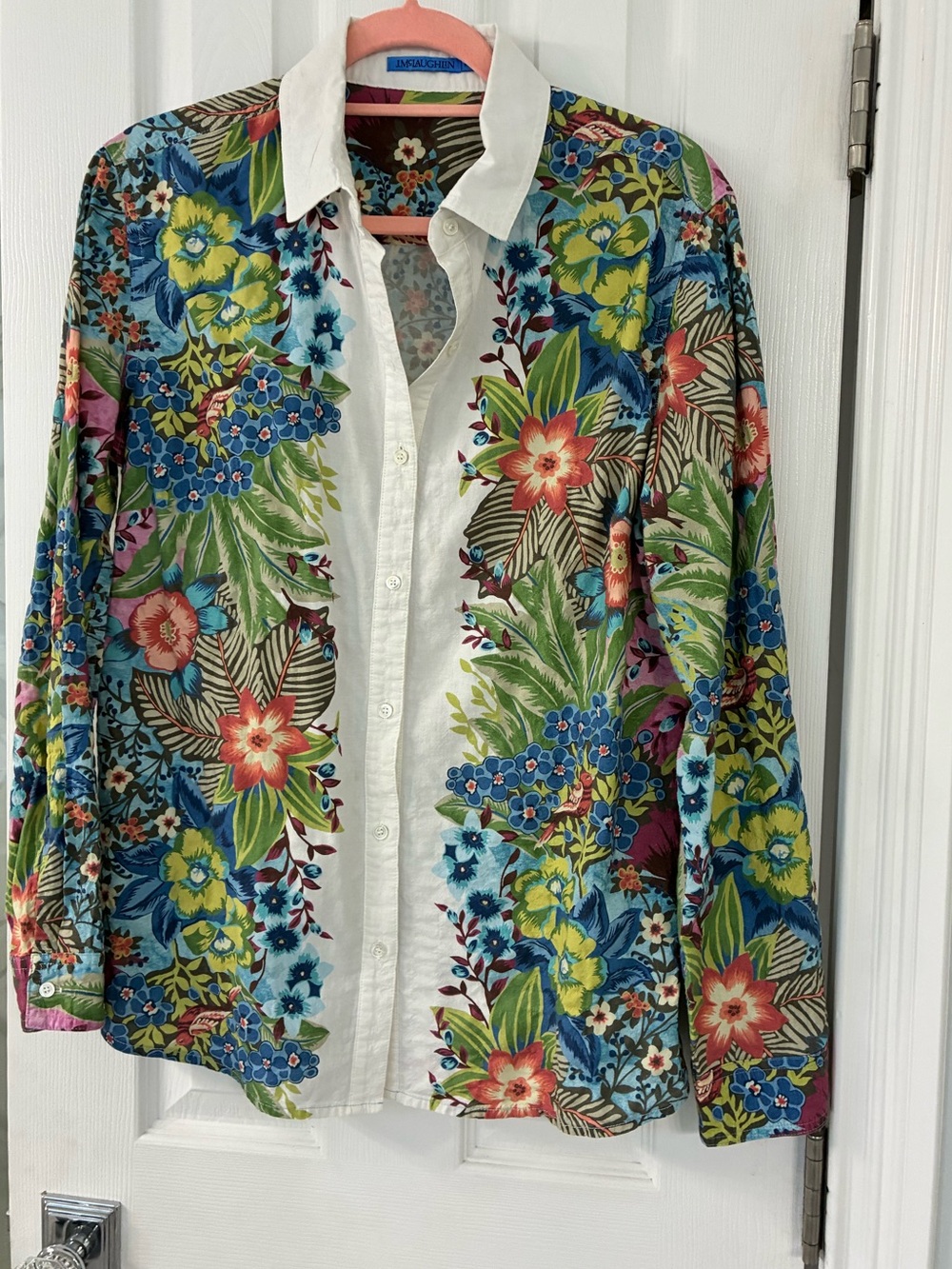 J. McLaughlin button down size M